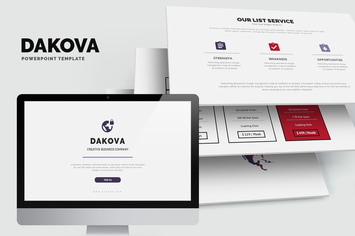 Dakova : Effective Business Profile Powerpoint