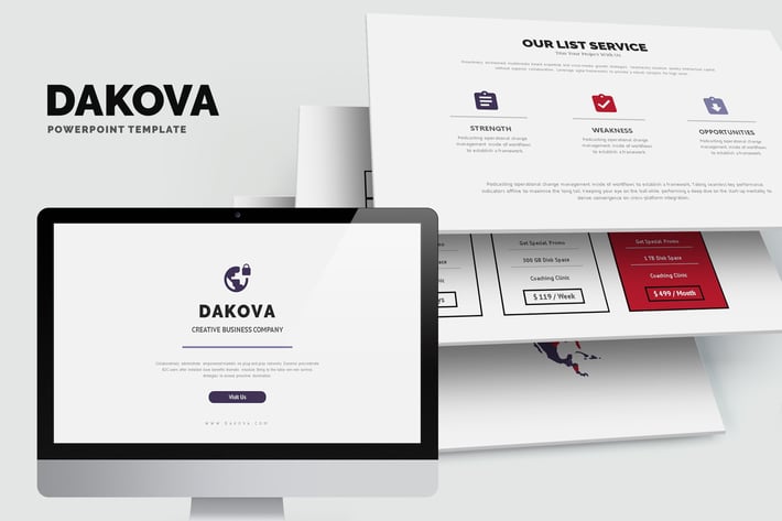 Dakova : Effective Business Profile Powerpoint