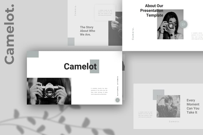 Camelot – Camera Photography Keynote Template