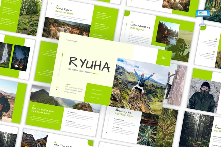 Ryuha - Travel Agency Keynote Template