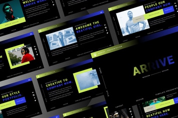 Arrive Powerpoint Template