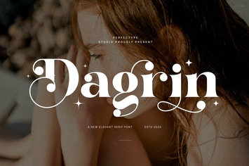 Dargin Elegant Serif Font Typeface