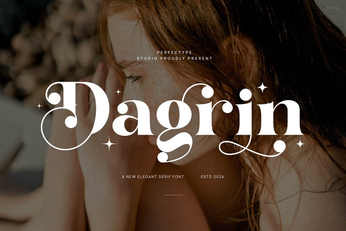 Dargin Elegant Serif Font Typeface
