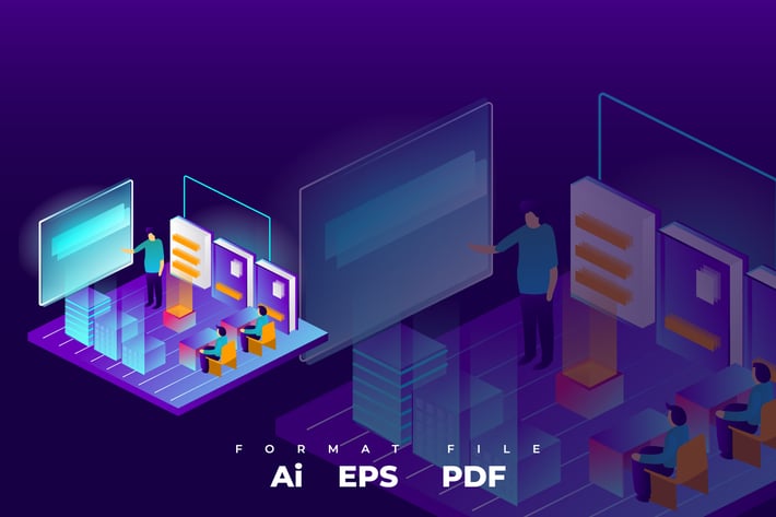 isometric illustration