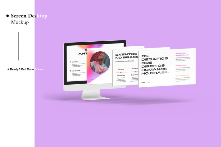 Screen Desktop Mockup V.2
