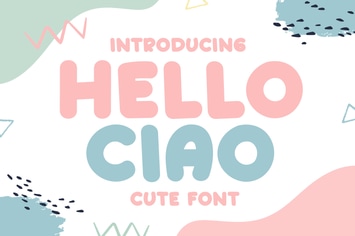 Hello Ciao - Cute Handwritten Font