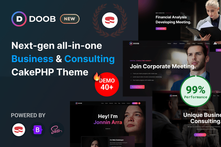Doob - Business & Consulting CakePHP Template