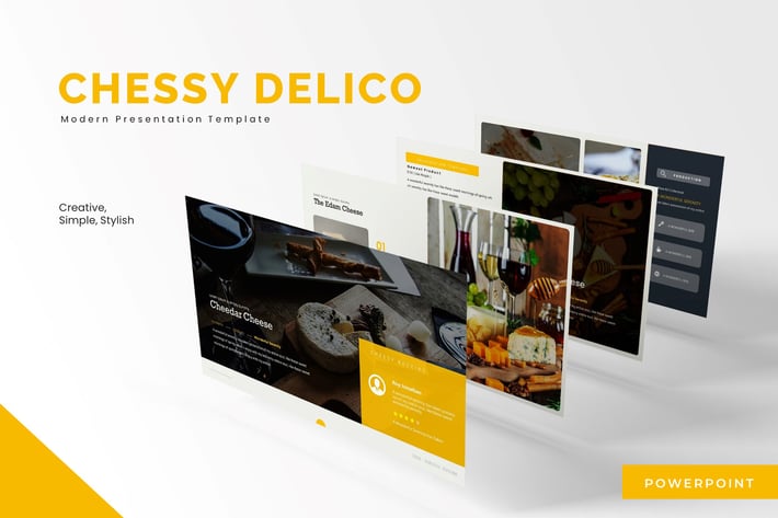 Cheesy Delico - Powerpoint Template