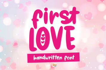 First Love - Cute Handwritten Font