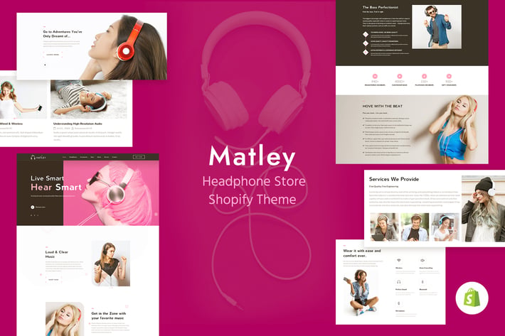  Matley - Headphone & Electronics Store Shopify