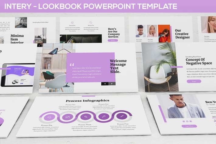 Intery - Lookbook Powerpoint Template