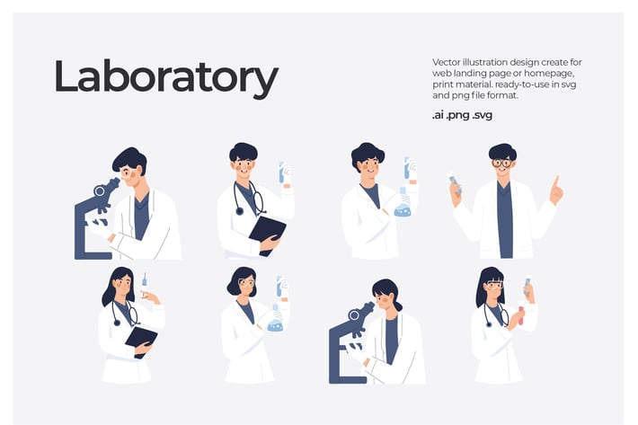 Laboratory - Illustration
