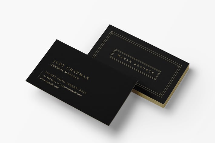 Hotel & Resorts Business Card