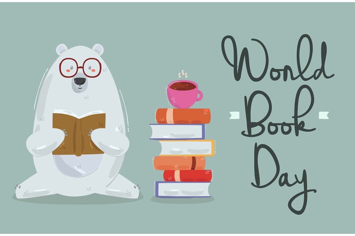 World Book Day Background Illustration (4)