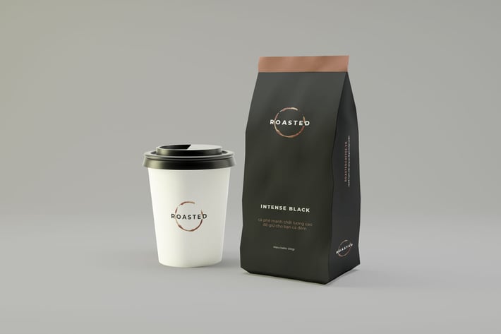Coffee Packaging Mockup
