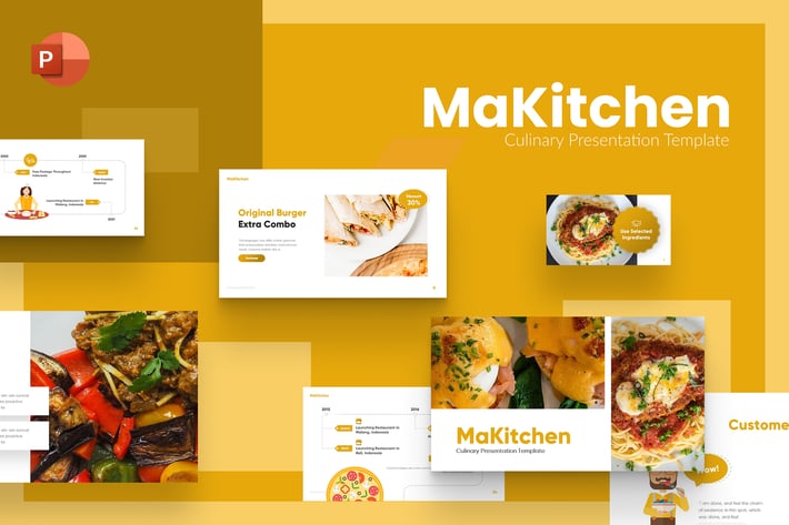Makitchen Culinary Powerpoint Template