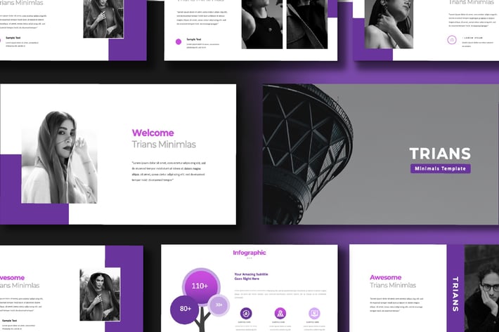 Trians Minimalis Keynote Template