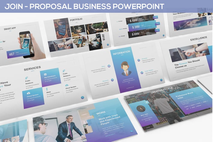 JOIN - Proposal Business Powerpoint Template