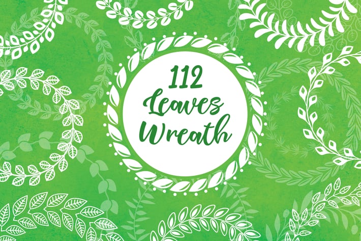 112 Leaves Wreaths