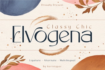 Elvogena Font