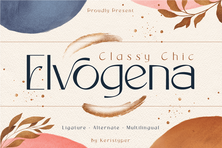 Elvogena Font