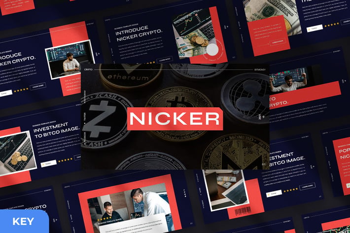 Nicker - Crypto Keynote Presentation Template