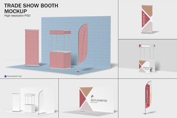 Trade Show Booth Mockups