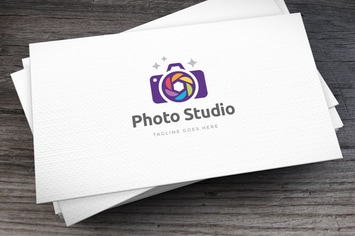 Photo Studio Logo Template