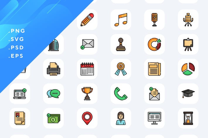 Job Resume Icons
