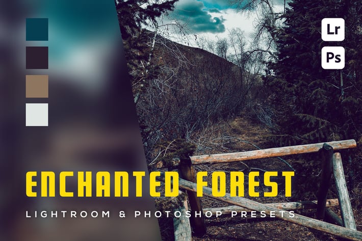 6 Enchanted Forest Lightroom and Photoshop Presets