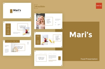 Mari - Food Powerpoint Presentation Template