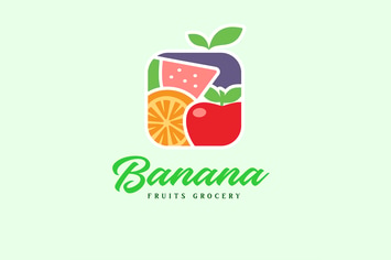Fruits Logo Template