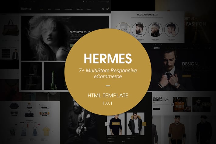Hermes | Multi Store Responsive HTML Template