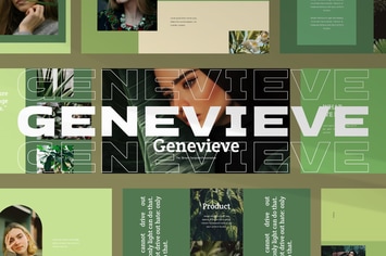 Genevieve Keynote template