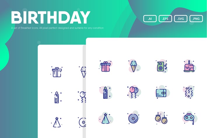 Birthday Icon Pack