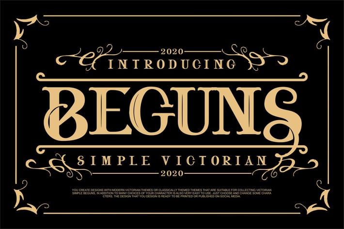 Beguns | Simple Victorian