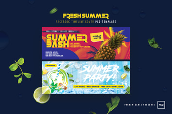 Summer Facebook Timeline Cover