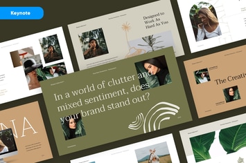 ELAINA - Stylish Fashion Keynote Template