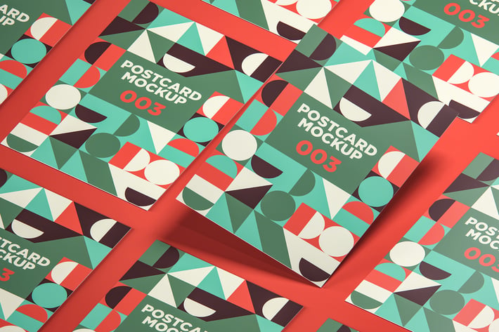 Postcard Mockup 003