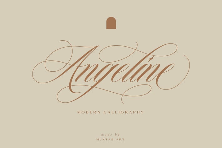 Angeline | Modern Calligraphy