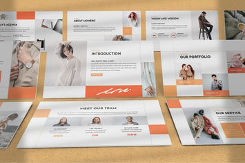 Monero - Fashion Powerpoint Template