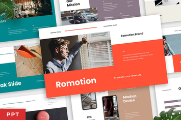 Romotion Business Presentation Template