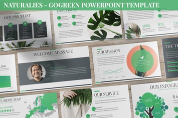Naturalies - GoGreen Powerpoint Template