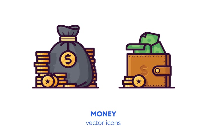 Money icons