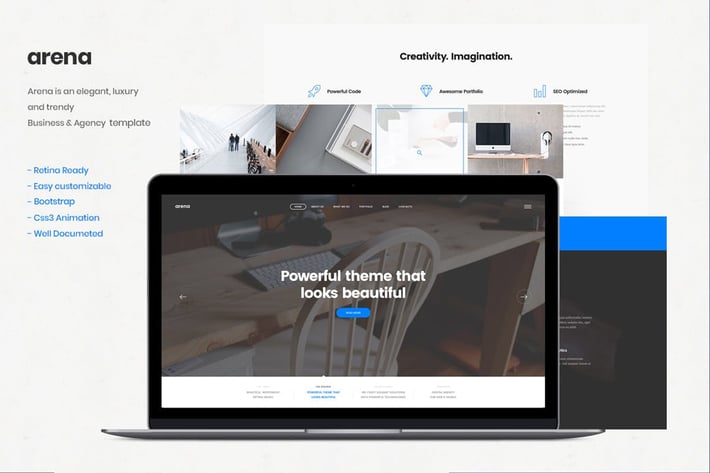 Arena - Business & Agency HTML5 Template