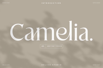 Camelia Modern Serif Font