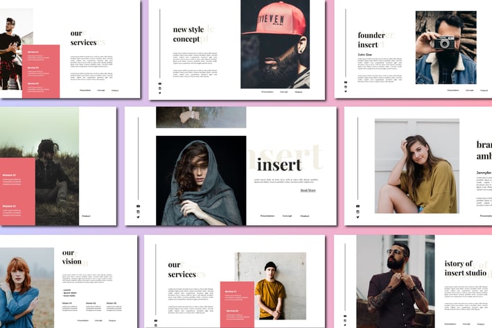 Insert Bundle Presentation Template
