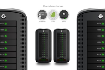 Hosting Server Pro Series Dark Single PSD