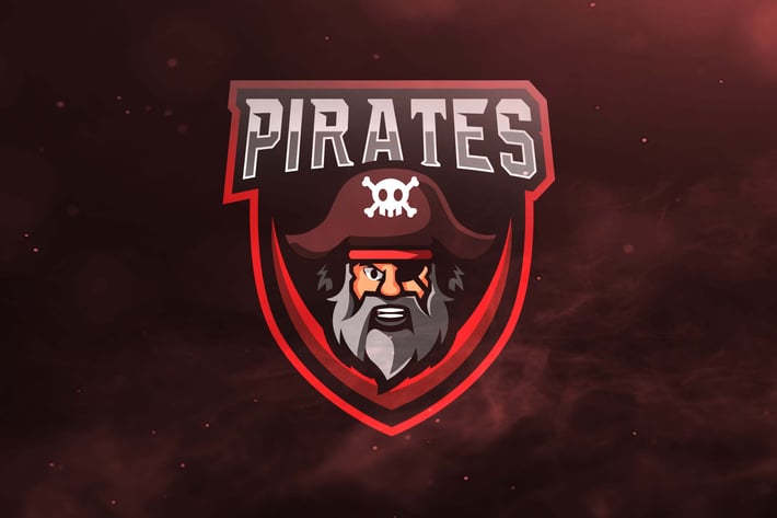 Pirates Sport and Esports Logos