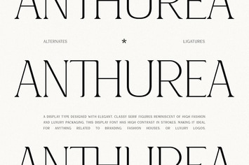 Anthurea - Classic Serif Font